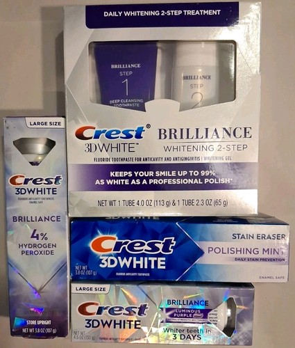 Crest white brilliance - 3d,